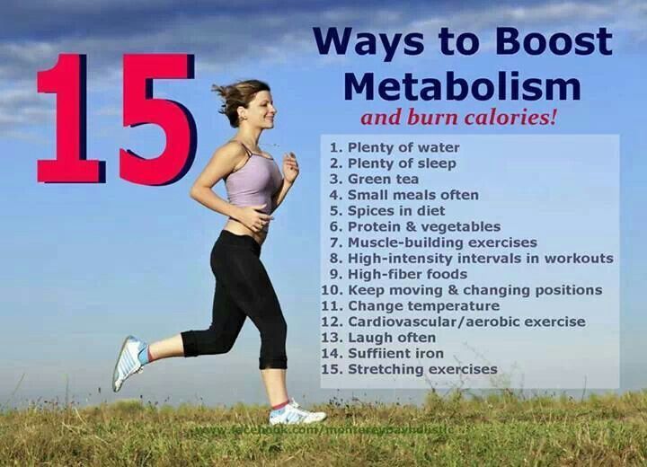 Boost metabolism